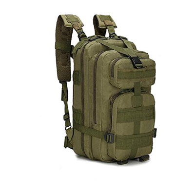 Macutos de senderismo,Mochila de trekking, Mochila militar 25L MOLLE Paquete de asalto Mochila de combate táctico para excursionismo al aire libre Sen