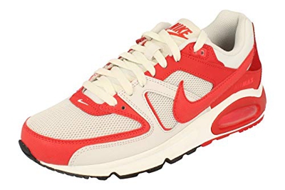 Nike Air MAX Command Men's Shoe, Zapatillas para Correr para Hombre, Platinum Tint/Track Red/Gym Red, 44 EU