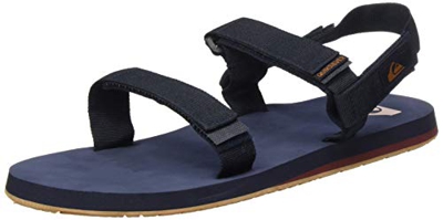 Quiksilver Monkey Caged, Sandalias de Talón Abierto para Hombre, Negro (Blue/Brown Xbcb), 46 EU