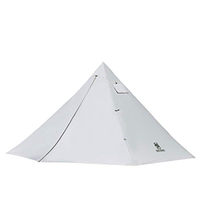 OneTigris Smokey - Tienda de campaña Tipi Resistente al Agua (Teepee), para 2 Personas, Tienda Ligera para chimeneas, Camping, Exteriores, Doble Shelt