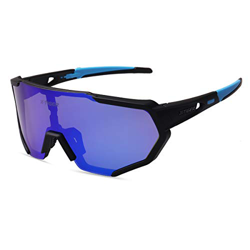 X-TIGER Gafas Ciclismo CE Certificación Polarizadas con 3 Lentes Intercambiables UV 400 Gafas,Corriendo,Moto MTB Bicicleta Montaña,Camping y Actividad características