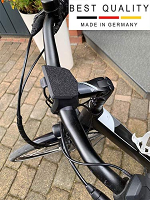 F3D Cover Bosch eBike Display Soporte Intuvia Nyon Tapa protectora, Midnightblack-Metallic