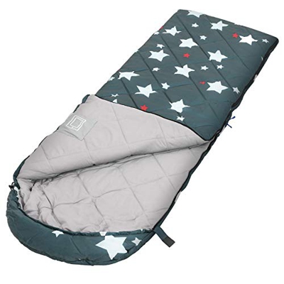 SONGMICS Saco de Dormir Portátil, para Camping, Verde GSB20WJ