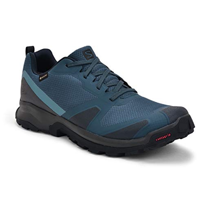 Salomon XA COLLIDER GTX, Zapatillas de Trail Running para Hombre, Color: Azul (Dark Denim/Ebony/Navy Blazer), 47 1/3 EU