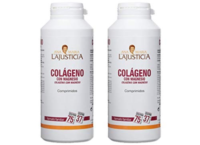 Ana Maria Lajusticia - Colágeno con magnesio – 900 comprimidos articulaciones fuertes y piel tersa. Regenerador de tejidos con colágeno hidrolizado ti