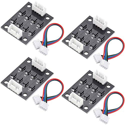 Limeow Eliminación de Patrones Motor Accesorios De La Impresora 3D Smoother Smoother Filtran Impresora 3D TL Smoother Plus Addon Módulo 3D 4 Piezas fo