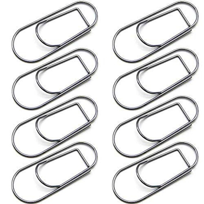 20 Pack Pen Holder para Notebook Journals, Bolígrafo de acero inoxidable Clip para Paper Clipboard Christmas Pictures, Se adapta a casi cualquier tama