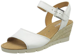 Gabor Shoes Comfort Sport, Sandalia con Pulsera para Mujer, Blanco (Weiss (Jute) 50), 39 EU características