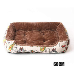 DirkFigge - Cama para Cachorros es fácil de Limpiar para Cuatro Estaciones, cálida y Gruesa, de Terciopelo, para Mascotas, Cama para Perro, Nido para  precio