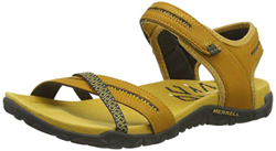 Merrell Terran Cross II, Sandalia con Pulsera para Mujer, Rojo (Chilli Chilli), 40.5 EU en oferta