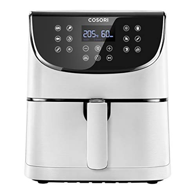 COSORI Freidora sin Aceite 5,5L, Freidora Aire Caliente con 11 Programas, Air Fryer con Función Mantener Caliente, Pantalla LED Táctil, Temporizador, 