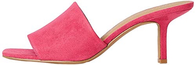 Marca Amazon - Find. Sandalias abiertas para mujer 90s Mule, color Rosa, talla 38 EU