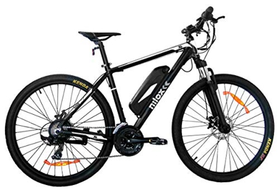 Nilox 30NXEB275VFM1V2 - Bicicleta eléctrica E Bike 36V 11.6AH 27.5X2.10P X6, Motor 36 V 250 W, batería Recargable Samsung de Litio 36 V, Carga Complet