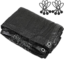 Paño para sombrilla, gruesa, tela de polietileno agrícola, impermeable, protector solar, tela de color negro características