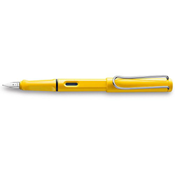 Lamy L18F - Pluma estilográfica, color amarillo, fino características