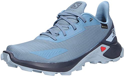 Salomon ALPHACROSS Blast GTX W, Zapatillas de Trail Running para Mujer, Azul (Copen Blue/Navy Blazer/Ashley Blue), 44 EU