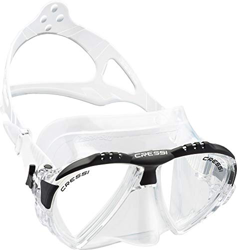 Cressi Matrix Mask - Máscara de Buceo y Snorkeling, Unisex Adulto, Transparente/Negro, Talla única en oferta
