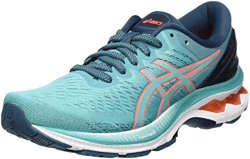 Asics Gel-Kayano 27, Sneaker Womens, Techno Cyan/Sunrise Red, 39.5 EU características