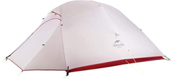 Naturehike Cloud-up Ultraligero 3 Persona Tienda de campaña Impermeable Doble Capa Camping Tienda de campaña (20D Gris con Falda) en oferta