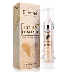 Corrector LíQuido, Corrector Mate De Cobertura Total, Corrector Suave Y Duradero Corrector Impecable De Base Para La Cara, Ojos, Ojeras, Manchas, Acné precio