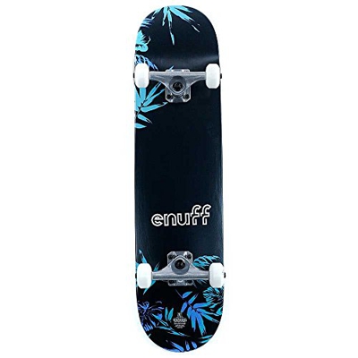 ENUFF Floral Complete Skateboard, Unisex Adulto, Azul (Blue), NS
