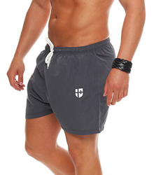 Gennadi Hoppe - Bañador corto para hombre gris oscuro XXXXL precio