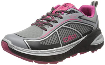 CMP – F.lli Campagnolo Nashira Maxi Wmn Shoe, Zapatillas de Trail Running para Mujer, Gris Cemento Antracite 74ue, 37 EU