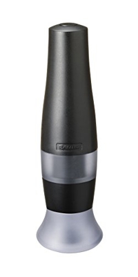 Kyocera EG-70 CF, café eléctrico, Molinillo de cerámica, Ajustable de Grueso a Fino, Alimentado por batería, Incl. contenedor para el Almacenamiento d