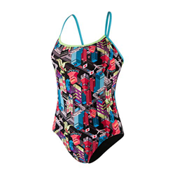 Speedo Dragonyang Crossback, Bañador Mujer características