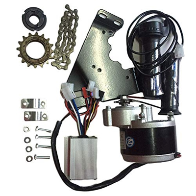 Meiyiu 24V 250W Controlador de Motor Kit de conversión de Bicicleta eléctrica Cadena de Soporte de Motor de Volante Volante para Kit de Bicicleta de B
