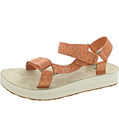 Action Sports (Teva DE) Midform Universal Star Sandal Womens, Sandalias con Correa de Tobillo para Mujer, Naranja (Cantaloupe CNT), 38 EU