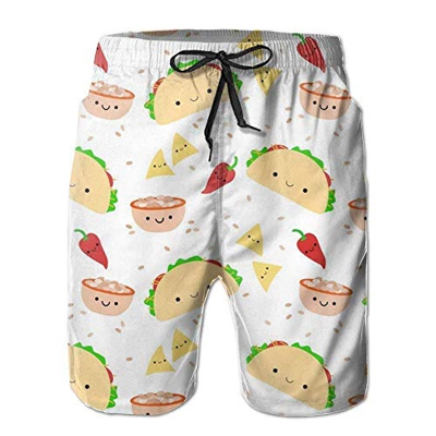 Cute Bi Taco Tuesday - Bañador para Hombre, de Secado rápido, para Playa, para Surf, para Correr, para Nadar, para Nadar, Talla XXL