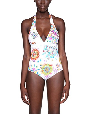 Desigual Biki_Turin Italy Trikini, Blanco (White 1000), (Talla del Fabricante: Small) para Mujer