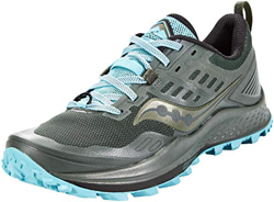 Saucony Peregrine 10, Zapatillas para Carreras de montaña para Hombre, Pine/Marine, 40.5 EU precio