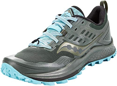 Saucony Peregrine 10, Zapatillas para Carreras de montaña para Hombre, Pine/Marine, 40.5 EU