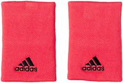 adidas Tennis WB L Muñequera, Hombre, rojsho/Negro, Talla Única en oferta