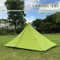 Amusingtao Tienda de Campaña, 1Y 2 Persona Plegable Rodless Ligero Mochilero Tienda Impermeable Fácil Setup Tienda para Exterior, Senderismo Montañero características