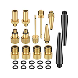 LIOOBO Adaptador de válvula de Bicicleta Adaptador de Boquilla de Aguja de Bicicleta Bomba de Bola Aguja para Bicicletas inflador de neumáticos compre características