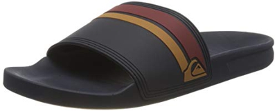 Quiksilver Rivi Slide, Sandalias con Punta Abierta para Hombre, Negro (Blue/Brown/Blue Xbcb), 42 EU
