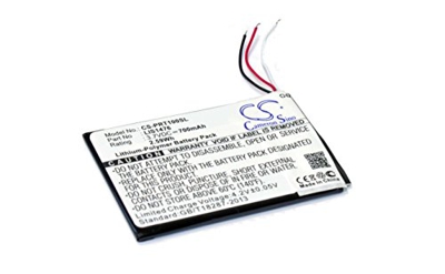 vhbw Batería de polímero de Litio 700mAh (3.7V) para eBook Reader Sony Portable Reader PRS-T1, PRS-T2 como 1-853-104-11, LIS1476, LIS1476MHPPC(SY6).