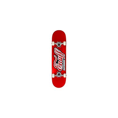 Enuff Skateboards Classic Logo Mini Skateboard, Adultos Unisex, Red (Rojo), 7.25"