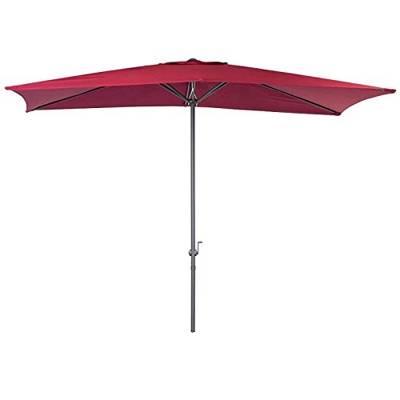 Regalos Miguel - Sombrillas - Sombrilla Eco 3x2 m - Rojo - Envío Desde España