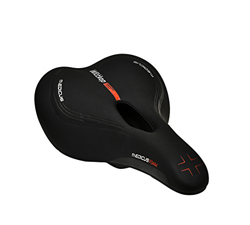 Büchel Wittkop Medicus Trekking-Sattel mit Memory Foam Sillín:, Hombre, Negro, Talla única características