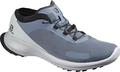 Salomon Sense Feel, Zapatillas de Trail Running para Hombre, Morado (Flint Stone/Pearl Blue/Black), 46 EU