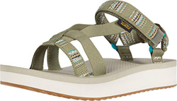 Teva Midform Arivaca Sandal Womens, Sandalias con Correa de Tobillo para Mujer, Verde Aviles Burnt Olive Abov, 41 EU precio