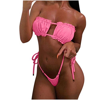 Bikinis Mujer 2020 Brasileño Push up Sexy Bikini de Tres Puntos con Estampado Mujeres Conjunto de Traje de BañO Bohemio Bañador Ropa de Dos Piezas vik