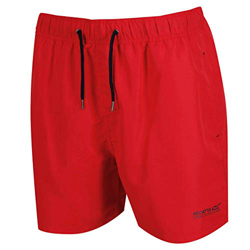 Regatta Mawson II - Bañador para Hombre con Forro de Malla de Secado rápido, Hombre, Pantalones Cortos, RMM011, Pimienta, 3XL características