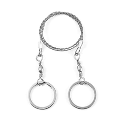 Triamisu Senderismo Camping Pocket Acero Inoxidable Exterior Supervivencia de Emergencia Sierra de Alambre Multifuncional Sierra de Alambre de rotació en oferta