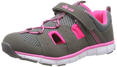 Lico Matti Vs, Sandalias Punta Cerrada para Mujer, Gris (Gr/Pink Gr), 36 EU