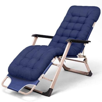 CWYSJ Tumbonas Jardin Exterior Plegable, Tumbona Playa Plegable Ligera, Sillas Jardin Exterior, Sillas Terraza Exterior, Cojines Tumbonas Exterior (Bl